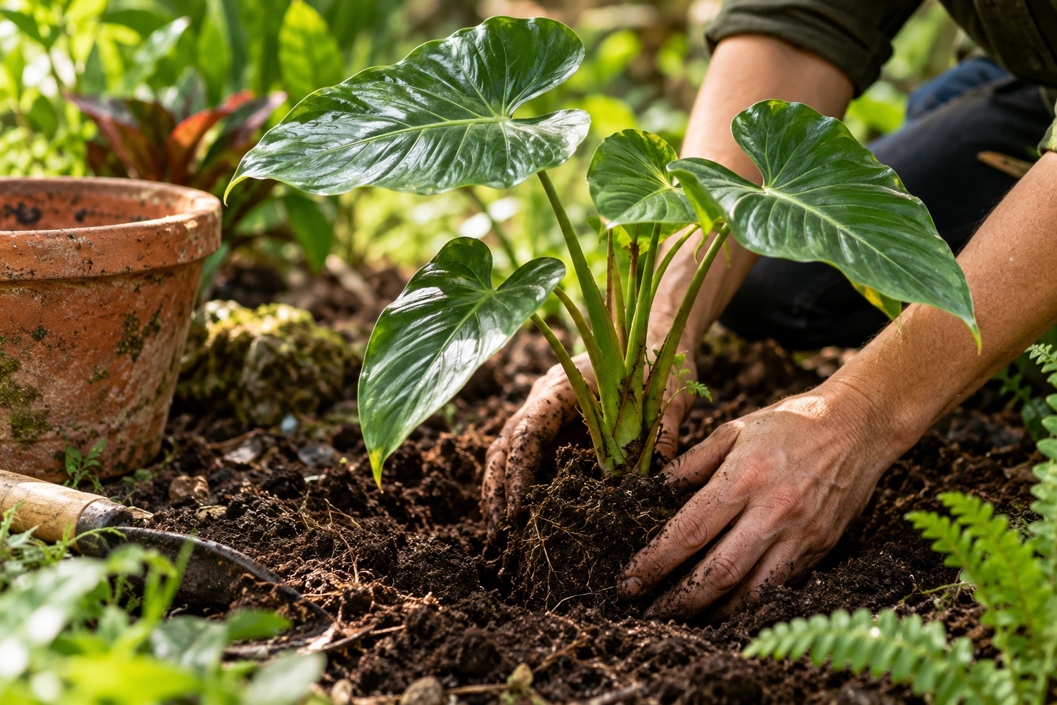 Then, we cultivate.